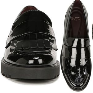 Franco Sarto Calista Loafer - Black Size 9.5. Worn once.